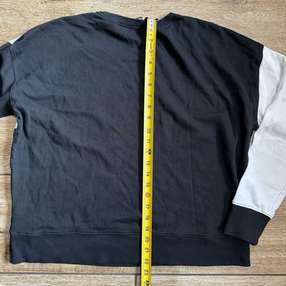Lauren Ralph Lauren Women's Sweatshirt Black White M Graphic Boat Yacht Logo - Picture 11 of 12